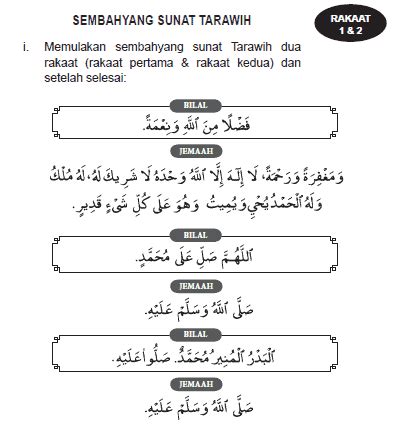 Selawat Tarawih 8 Rakaat - AlissongroRojas