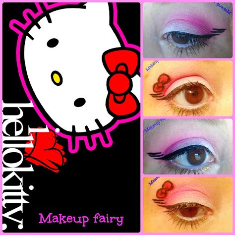 Tinklesmakeup: eye makeup look hello kitty