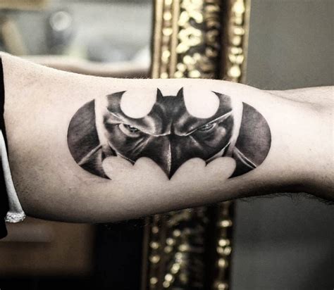 Top 114 + Batman logo tattoo ideas - Spcminer.com