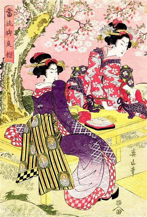 japanese cherry blossom art history - James Bourgeois