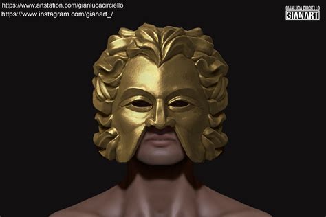 ArtStation - Excalibur mask (1981)