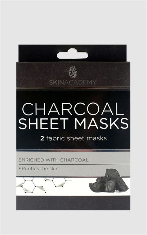 Charcoal Sheet Mask | Beauty | PrettyLittleThing