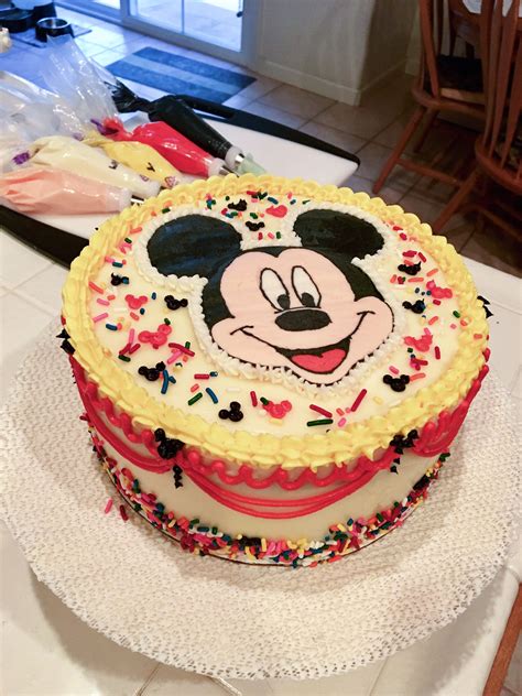 Mickey Mouse 50th Birthday Cakes