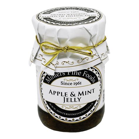 Apple & Mint Jelly | 12 x 212g - Minters Fine Foods