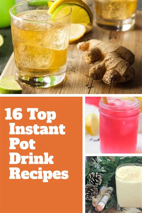 Instant Pot Drink Recipes | Recipes, Instant pot recipes, Instant pot