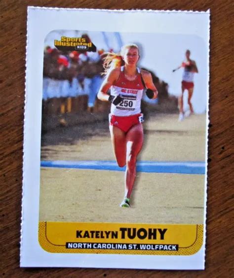 KATELYN TUOHY SPORTS Illustrated For Kids Nc State Wolfpack Runner #1068 Rc $8.00 - PicClick