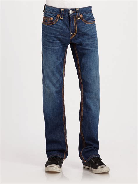 True Religion Billy Big Qt Bootcut Jeans in Blue for Men | Lyst