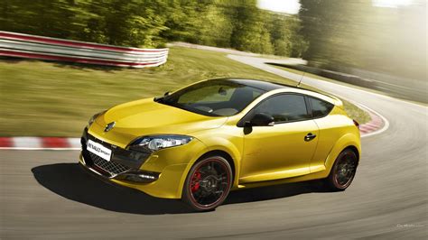 car, Renault Megane RS, Yellow Cars Wallpapers HD / Desktop and Mobile Backgrounds