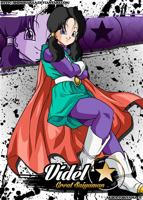 Videl -Great Saiyaman- -Long Hair- by Shinoharaa on DeviantArt