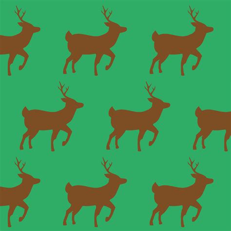 Deer Wall Stencil | Free Printable Papercraft Templates