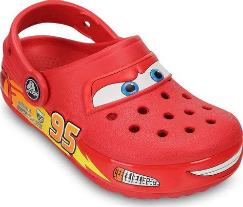 Crocs Παιδικά Ανατομικά Σαμπό Θαλάσσης Crocslights Cars Clog 15263-610 ...