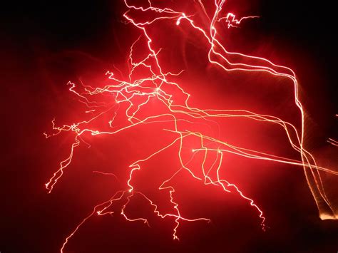 Red Lightning Wallpapers - Wallpaper Cave