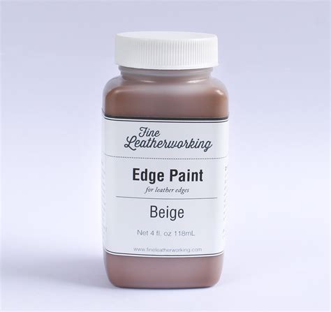 Leather Edge Paint: Beige