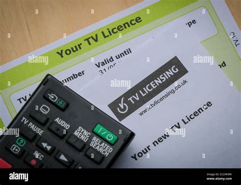 Tv Licence Uk High Resolution Stock Photography and Images - Alamy