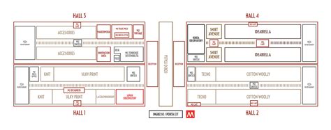 MILANO UNICA 39: EXHIBITORS AND ASSIGNED STANDS