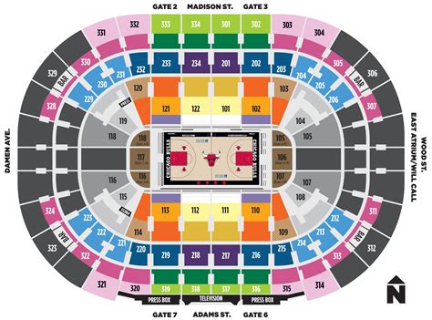 Chicago Bulls Seating Chart | Cabinets Matttroy