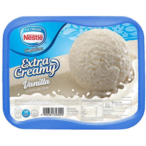 Nestle Temptations Extra Creamy Vanilla Ice Cream | 1.3L | Ice Cream | Walter Mart