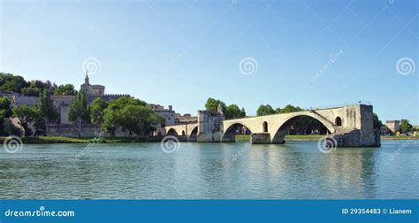 Avignon Bridge stock image. Image of benezet, tourism - 29354483