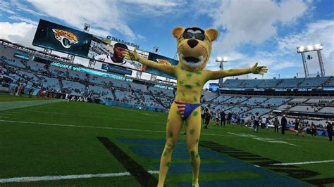 Jaguars mascot Jaxson de Ville goes viral in Week 12 with Speedo