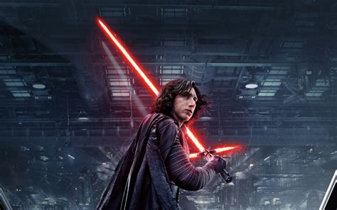 Download kylo ren, star wars: the last jedi, 2018 movie 2560x1600 wallpaper, dual wide 16:10 ...