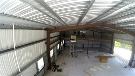 Day 12 of the construction of my 40x60 Metal Building / Garage - YouTube