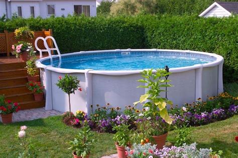 Small Above Ground Pool Ideas On A Budget - pic-leg