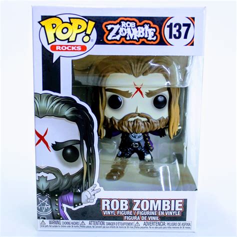 Funko Pop Rocks Rob Zombie - Vinyl Figure Music #137 889698419550 | eBay