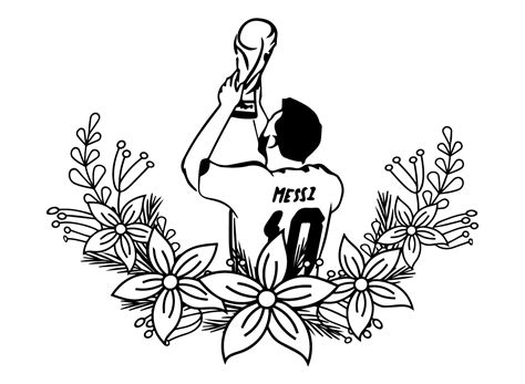 Lionel Messi Coloring Pages to Print - Free Printable Coloring Pages