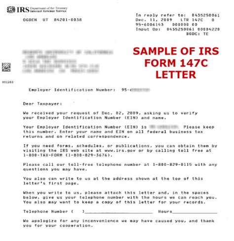 How to obtain a 147c from the IRS – Brand's Help Desk