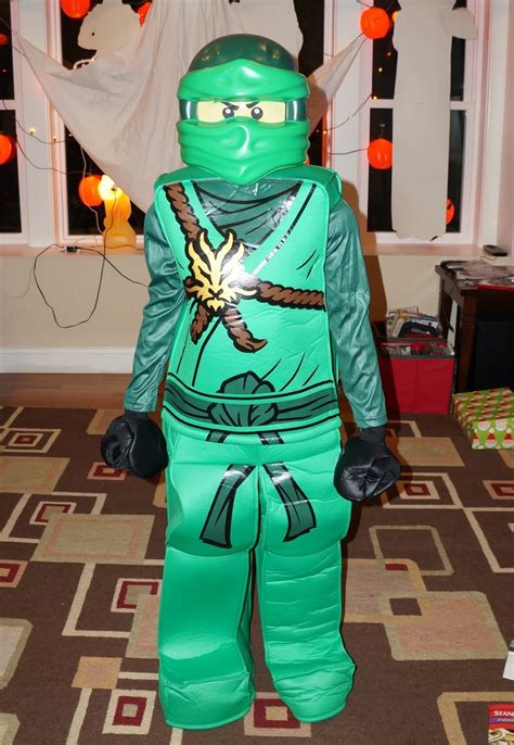 Evan and Lauren's Cool Blog: 9/29/16: LEGO NINJAGO Costumes from Disguise for Halloween