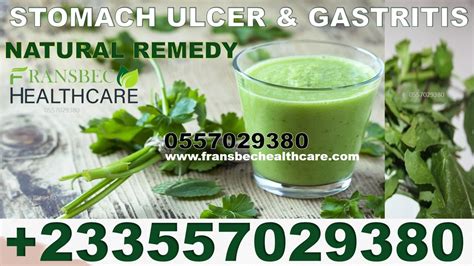 Natural Remedies for Stomach Ulcer in Ghana - 0557029380