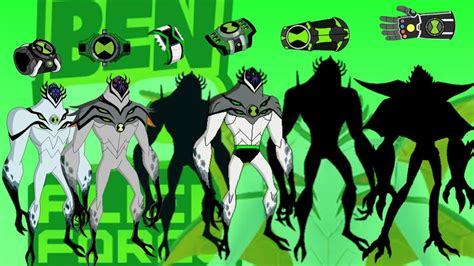 Highbreed all versions with different omnitrix Fan made ( Ben 10) - YouTube