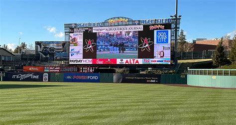 Albuquerque Isotopes Bring New LED Displays to Game-Day Experience from ...