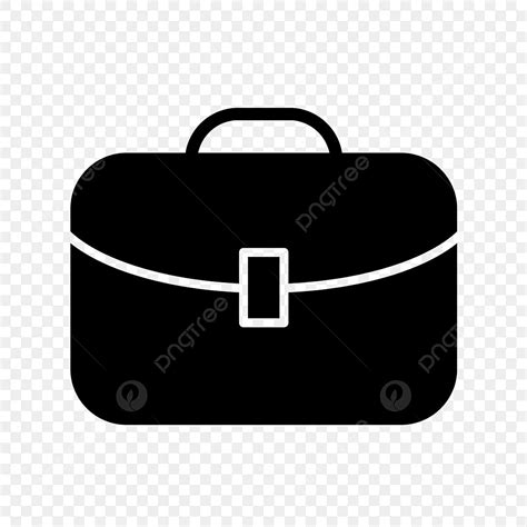 Briefcase Silhouette PNG Images, Vector Briefcase Icon, Briefcase Icons, Briefcase Clipart, Bag ...