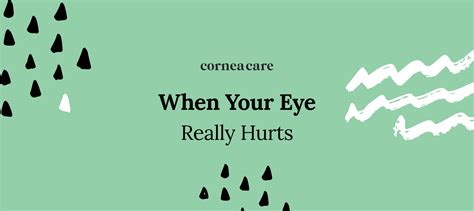 Sharp Stabbing Pain in the Eye that Comes and Goes - CorneaCare