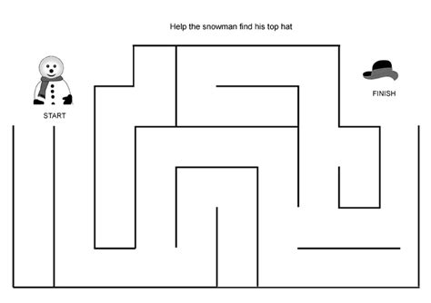 Easy Mazes. Printable Mazes for Kids. - Best Coloring Pages For Kids