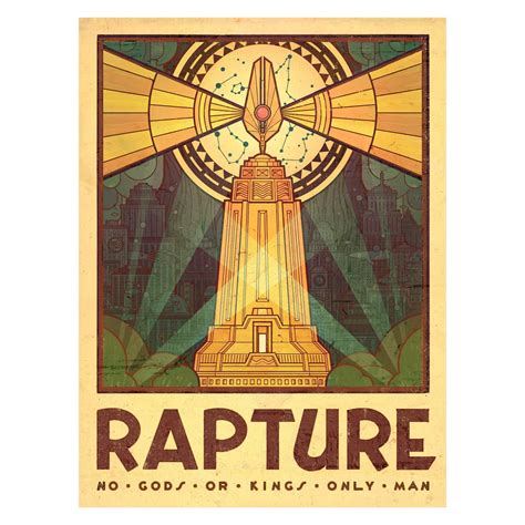 BioShock - Rapture Tourism Gloss Poster 🎭