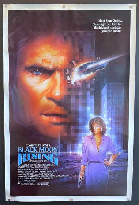 Black Moon Rising (1986) – Original One Sheet Movie Poster - Hollywood Movie Posters