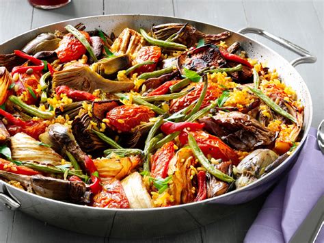 Vegetable Paella | Recipe | Food network recipes, Vegetable paella recipe, Paella recipe