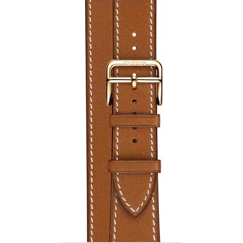 Hermès Band Apple Watch Double Tour 41 mm Fauve 24k - The Lux Group