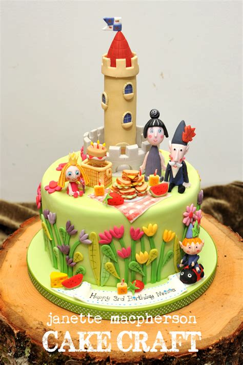 Ben And Holly Little Kingdom Cake - CakeCentral.com