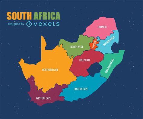 Map Of The 9 Provinces In South Africa – Topographic Map of Usa with States