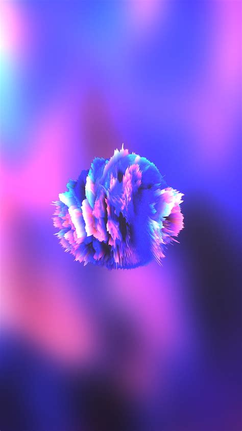 Geranium, 3d, Vansdesign, abstract, art, black, colorful, digital, gaming, generative, HD phone ...