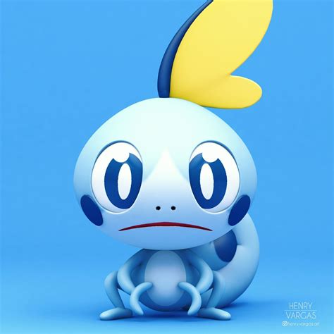 ArtStation - Sobble, Henry Vargas | Cute pokemon, Pokemon, Cute pokemon ...