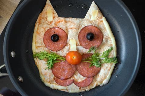 Handmade pizza. stock image. Image of healthy, delicious - 69446287