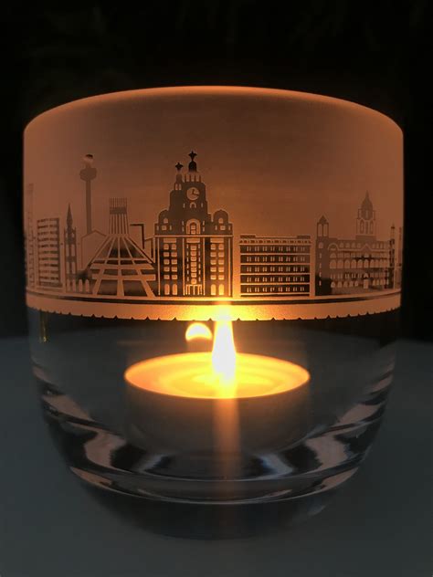 Liverpool Skyline Candle Pot | Liverpool Gift Company