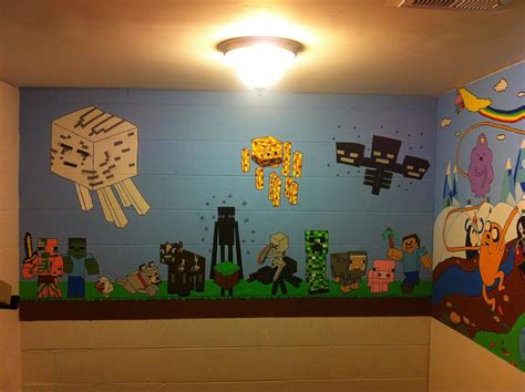 Minecraft Mural - Other Fan Art - Fan Art - Show Your Creation - Minecraft Forum | Minecraft ...