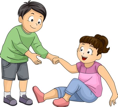 Helpful Kids Clipart