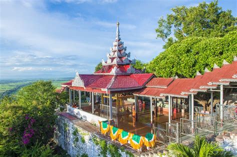 Mandalay Hill Myanmar editorial image. Image of religion - 109737465