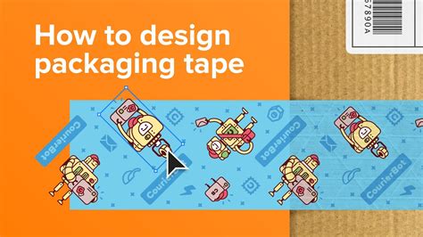 How To Design Packaging Tape - Design Talk